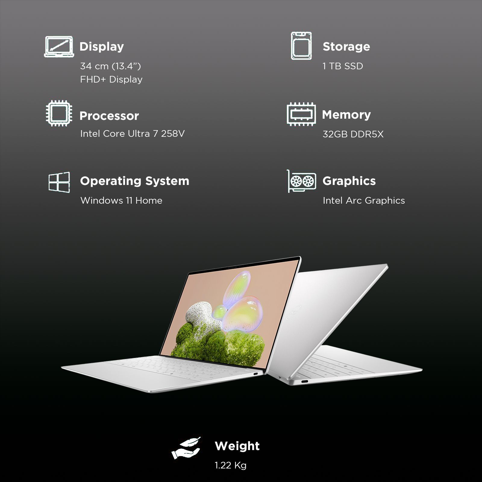 Buy DELL XPS 13 Intel Core Ultra 7 Touchscreen Thin & Light Laptop